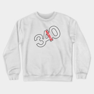 340 Wedge - Badge Design Crewneck Sweatshirt